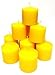 Waxations Citronella Highly Scented Summer Yellow 36 Pk Indoor/Outdoor Votive Candles