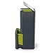 Joseph Joseph Intelligent Waste Totem Kitchen Trash Can and Recycle Unit with Compost Bin, 16 gallon / 60 liter, Graphite