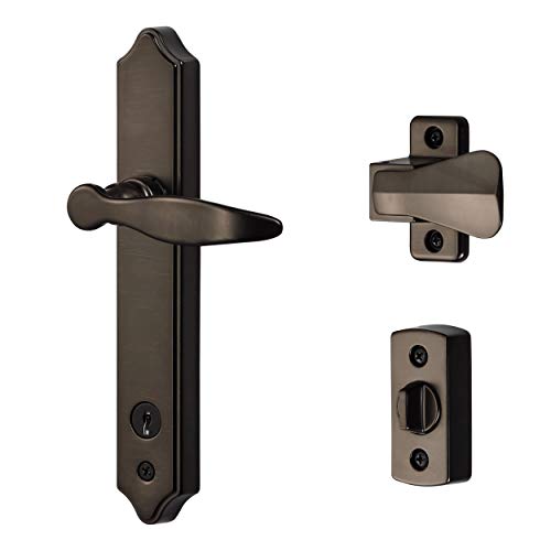 Ideal Security Inc. SK1215ORB ML Lever Set with Keyed Deadbolt, Oil Rubbed Bronze