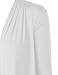 LL WSK850 Womens Draped Open- Front Cardigan XXXL White