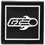 Airsoft GI Ranger Eye PVC Patch Velcro (Black/White)
