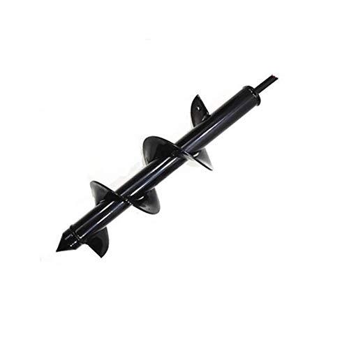Katoot Garden Auger Spiral Drill Bit Roto Flower Planter Bulb HEX Shaft Drill Auger Yard Gardening Bedding Planting Hole Digger Tool (825cm/3.19.8inch)