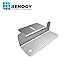 Renogy 2 Sets Solar Panel Mounting Z Brackets Lightweight Aluminum Corrosion-Free Construction for RVs, Trailers, Boats, Yachts, Wall and Other Off Gird Roof Installation, 2 Count