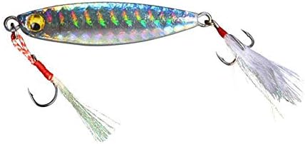 judao 6 Pack Metal Jigs Fishing Lures Jiggings Jigs for Tuna Snapper Jigging Slow Lures