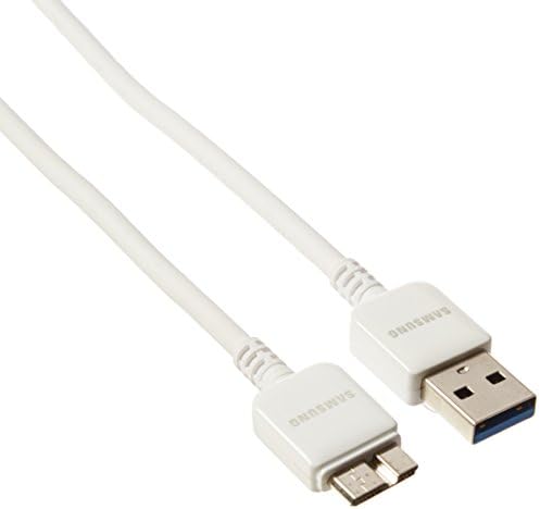 Samsung Data Cable for Galaxy S5/Note 3 - Non-Retail Packaging - White/White