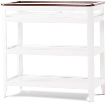 brown changing table