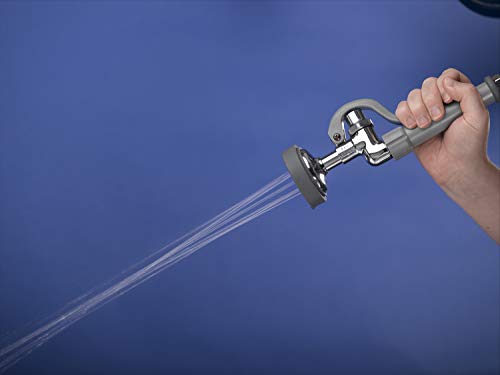 T&S Brass B-0107 Commercial Pre-Rinse Spray Valve – 1.15 GPM, DOE Compliant For Restaurant Kitchens