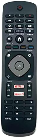 Universal IR Remote Control For Philips 4K UHD HDR Smart TVs (PFS & PUS Series) – Replacement