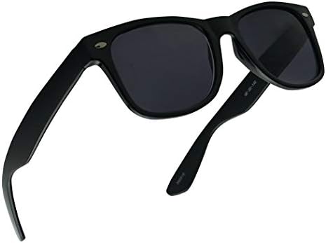 Original 49mm Classic Spring Hinge Rx Prescription Sun Readers Stylish Reading Sunglasses for Men and Women Power +1.00 Thru +4.00 (Black Frame | Black, 2.25)