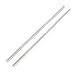 uxcell 2pcs Gray Steel Round Rod Turning Lathe Bars Tool 6mm x 200mm primary