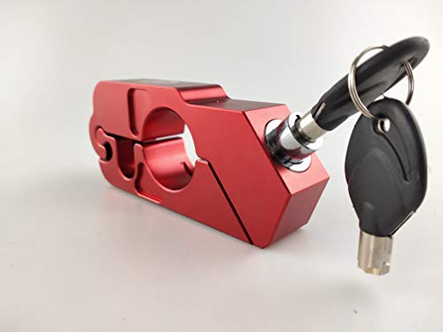 image for DAN HUA SHI Motorcycle Lock - A Grip/Throttle/Brake/Handlebar Lock Mop