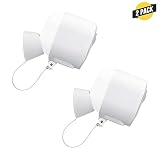 Protective and Theftproof Security Cover Compatible with Arlo Ultra & Arlo Pro 3 - Extra Security for Your Arlo Camera (White, 2-Pack)