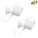 Protective and Theftproof Security Cover Compatible with Arlo Ultra & Arlo Pro 3 - Extra Security for Your Arlo Camera (White, 2-Pack)