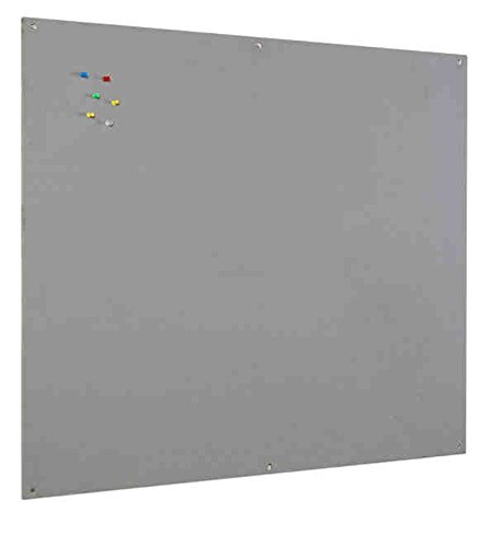 Bi-Office Notice Board, Grey Felt, Unframed, 180x120 cm