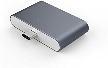Type-c USB 3.1 OTG Micro SD TF Card Reader Type C USB-C 3.0 Adapter for Apple MacBook 12/New MacBook Pro 13 15 2016 2017 with 4 Ports ChromeBook and More Multi-Port Adapter USB C HUB(Gray)