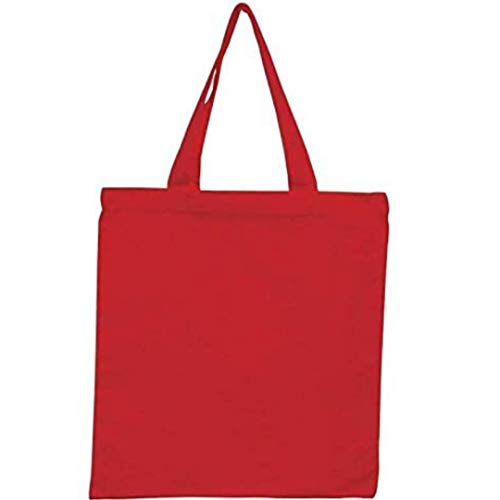 shopping bag red