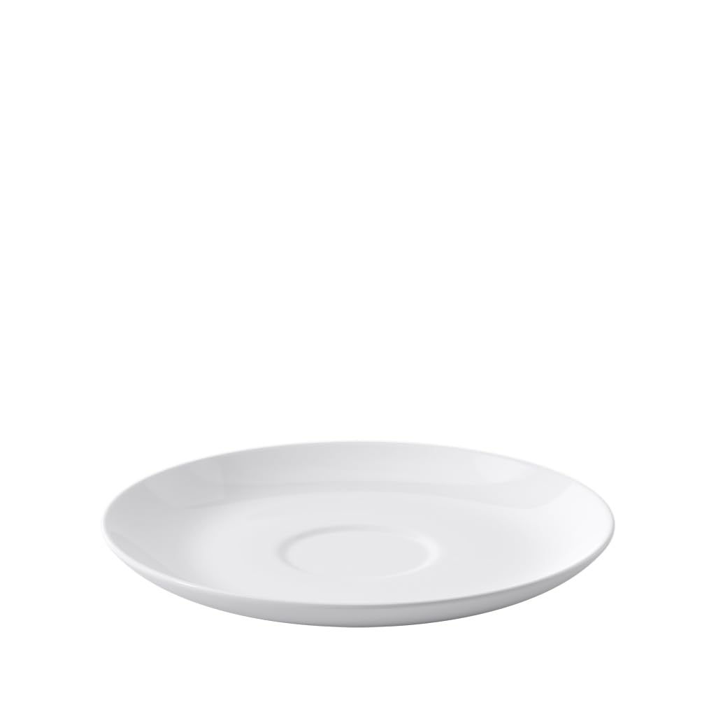 Villeroy & Boch - Royal Café au Lait Saucer, simple saucer made of premium porcelain, dishwasher safe, 180 mm