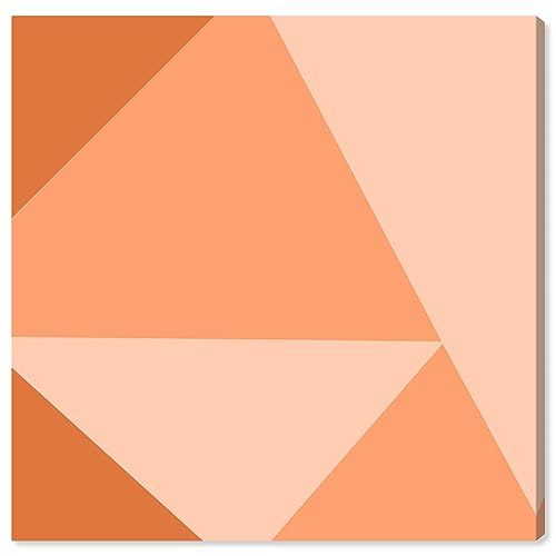 Wynwood Studio Abstract Modern Wrapped Canvas Art - Tangerine Dreams, Wall Art…