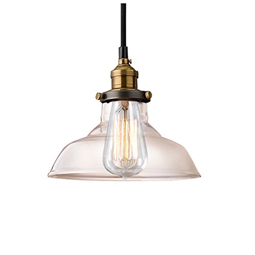 Esmie 1-light Adjustable Height Edison Lamp with Bulb and Black finish