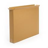 Pratt PRA0147 Recycled Corrugated Cardboard Single Wall Standard Side Load Box with C Flute, 36