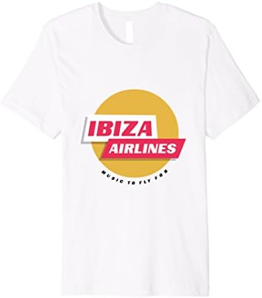Mens Ibiza Airlines  Medium White