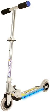 Ozbozz Lightning Strike Scooter Blue(Adequate with Super power Duracell batteries only) by Grossman