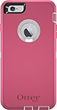 OtterBox DEFENDER iPhone 6 Plus/6s Plus Case - Retail Packaging - HIBISCUS FROST (WHITE/HIBISCUS PINK)