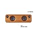 House of Marley Get Together Mini: Portable Speaker with Wireless Bluetooth Connectivity, 10 Hours of Indoor/Outdoor Playtime, and Sustainable Materials, Denim