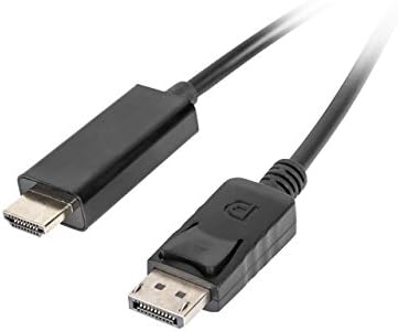 lanberg 'Dphd 10cc 0030 cm black from displayport 1.1 A (19-Pin) Male to HDMI 1.4 A Male Cable 3 m Black - Image 3