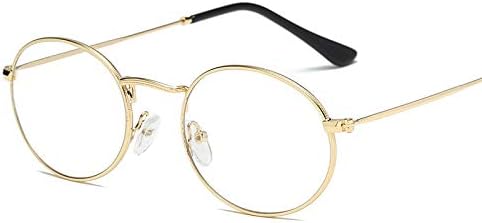 HZOLJVN Unisex Sunglasses Fashion Colorful Sunglasses Metal Frame Design Sun Glasses Round Eyewears