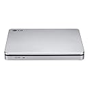 LG Electronics 8X USB 2.0 Super Multi Ultra Slim Slot Portable DVD+/-RW External Drive with M-DISC Support, Retail (Silver ) GP70NS50