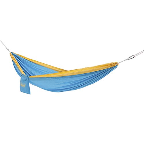 liangzishop Garten-Schaukel Einzelne doppelte Outdoor-tragbare Hängematten-Swing-Freizeit-Camping-Hängematten-Familie…