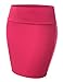 J.TOMSON Women's Solid & Print Mini Skirt w/ Elastic Waist (XS-4XL / 44 Colors)