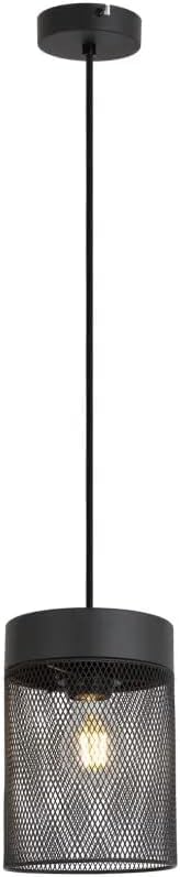 UKEW Modern Pendant Ceiling Light - IP20 Retro Pendant Light Industrial Mesh Cage Fitting Vintage Dimmable - E27 Bulb Hanging Light for Lounge Living Dining Room Bedroom Kitchen Bar Hallway