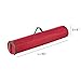 Tiny Tim Totes 83-DT5539 Premium 2-Pack | 40.5 inch Wrapping Paper Storage Bag | Canvas | Red, 2 Count