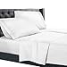 Nestl Full Size Sheet Sets - 4 Piece Full Size Sheets, Deep Pocket, Hotel Luxury, Extra Soft, Breathable and Cooling, White Bed Sheets for Full Size Mattress