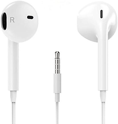 Premium Earphones/Earbuds/Headphones/Headsets to 3.5mm with Stereo Mic&Remote Noise Isolating Control Headphone