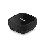 Smof 2-in-1 3.5mm Bluetooth 4.0 Transmitter Receiver Wireless A2DP APTX Low Latency Adapter for PC,Speaker,Headphone,TV,MP3/MP4 Player,iPod,iPhone,Home A/V,Tablets and More(Black)