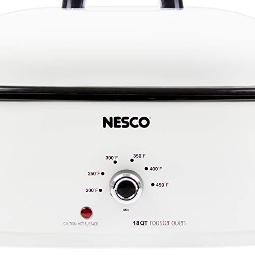Nesco MWR1814 Roaster Oven, 18 Quart, White Pricepulse