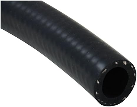 Verocious High Performance Silicone Heater Hose, 1 Ply - 5/8" ID, Black