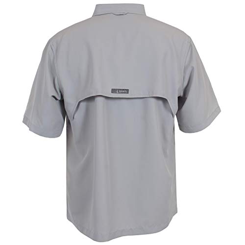 HABIT Men's Belcoast Short Sleeve River Guide Fishing Shirt Fishing