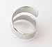 Customize Me Wrap Ring - Twist Ring - Your Own Text, Saying or Date