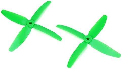 AvatarRC Geniune Dys 5040-4 (5x4x4) Quad Blade Green Propellers for 250 Size Quadcopters, Drones, and Multi-rotors - Perfect for 210mm to 300mm frames