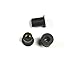 Universal Gold Spike Bolt WellNut Kit - Windscreen Replacement Kit, Replaces Windshields on Honda Kawasaki Suzuki Yamaha Ducati Triumph - 8 Bolt Set