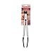 KitchenAid Silicone Tipped Stainless Steel Tongs, Black -