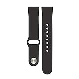 FITVII P1C Smart Watch Band Strap, Adujustable Replacement Classic Wristband for Kids Women Men (Black)