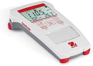 OhausST300-B Starter 300 Portable pH Meter, 0.00 – 14.00 pH Range, 1.38" Height, 6.69" Length, 3.54" Width