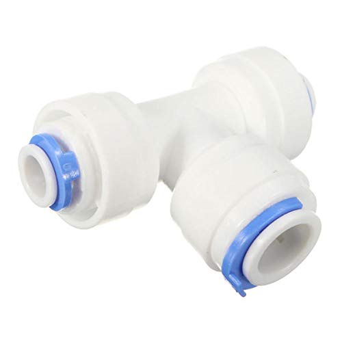OKIl 3-way Tee Tube Quick Connect Push Fit Reverse Osmosis Pipe