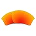 Revant Replacement Lenses for Oakley Half Jacket XLJ sunglasses, UV Protection, Anti-Scratch and Impact Resistant, Polarized Fire Red Mirrored