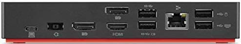 Lenovo 40AS0090UK ThinkPad USB-C Dock Gen 2, Black